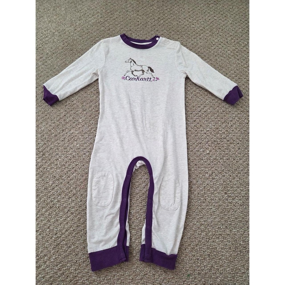 Carhartt baby girl romper 18 mos
